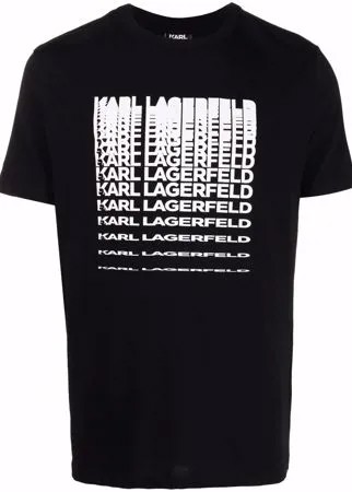 Karl Lagerfeld футболка с логотипом