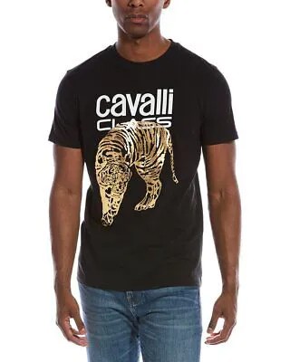 Мужская футболка с рисунком Cavalli Class