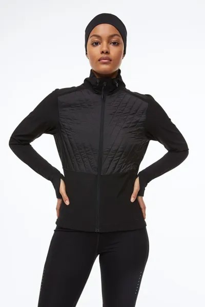 Куртка женская H&M 1122067001 черная 3XL (доставка из-за рубежа)
