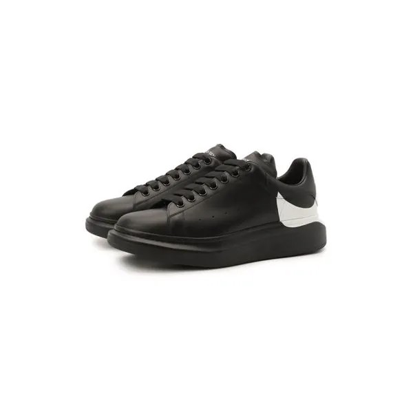 Кожаные кеды Alexander McQueen