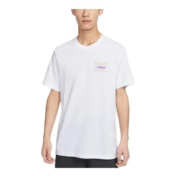 Футболка Nike Lebron James DRY-FIT T-shirt 'White', белый