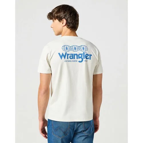 Футболка Wrangler, размер S, белый