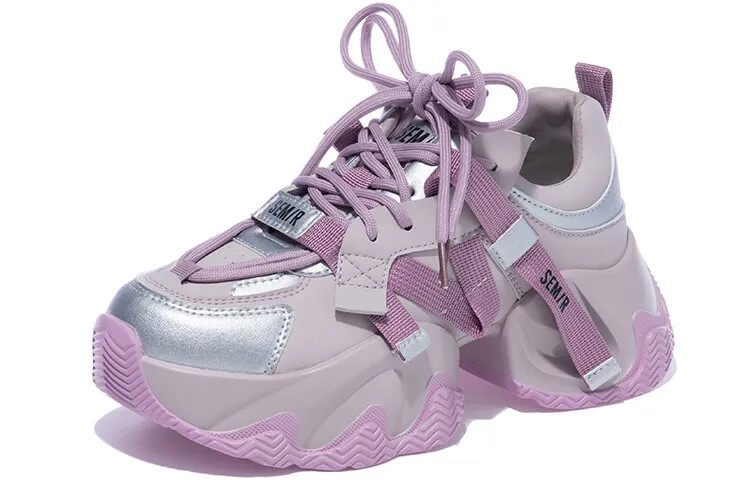 Кроссовки SEMIR Chunky Sneakers Women's Low-top, золотой
