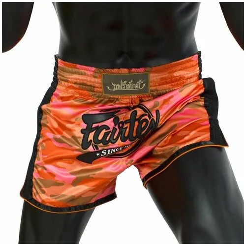 Шорты Fairtex, размер L, оранжевый