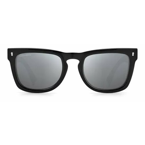 Солнцезащитные очки DSQUARED2 Dsquared2 D2 0013/S CSA T4 D2 0013/S CSA T4, серый, черный