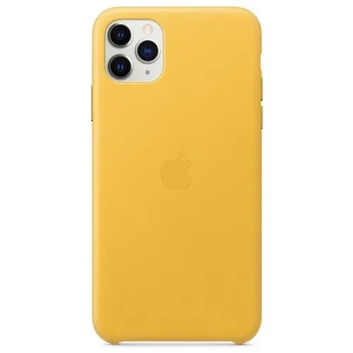 Чехол-накладка Apple кожаный для iPhone 11 Pro Max зеленый лес