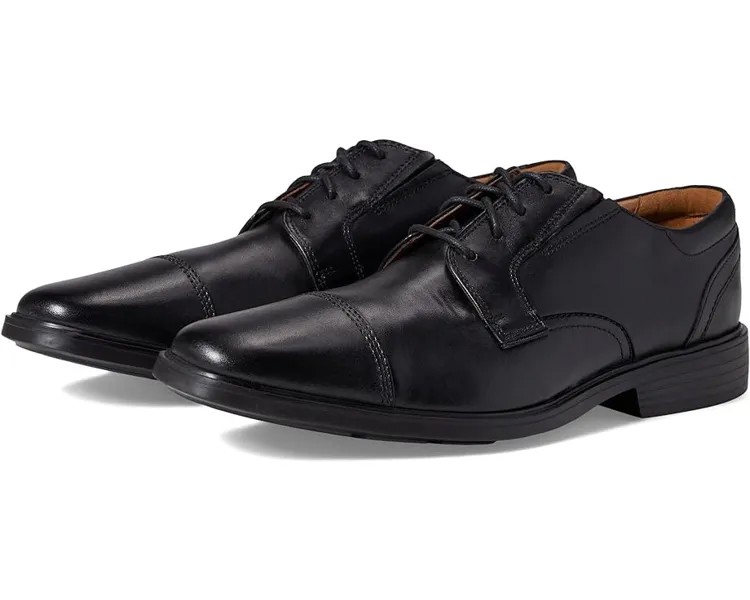 Оксфорды Clarks Clarkslite Cap, черная кожа