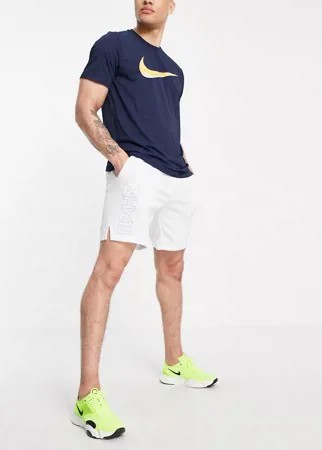 Белые шорты Nike Training Sport Clash-Белый