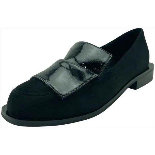 HAVIN туфли женские лаковый язык (4265) Размер: 40, Цвет: Черный