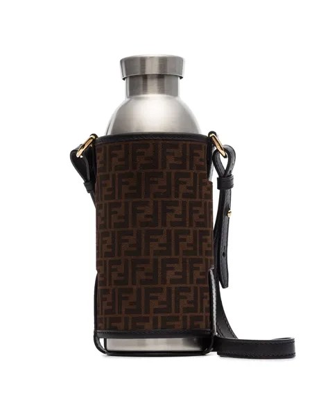 Fendi FF logo water bottle and holder