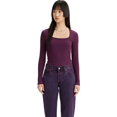 Лонгслив Levi's, размер S, фиолетовый