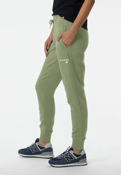 Спортивные штаны CORE New Balance, зеленый