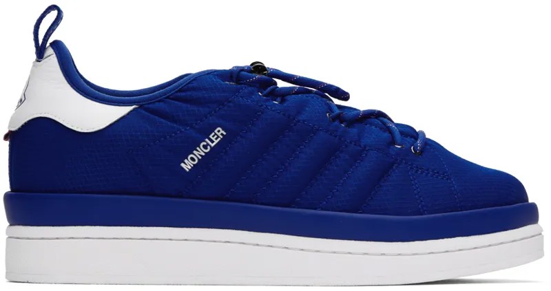 Кроссовки Campus Moncler x Adidas Originals Moncler Genius, цвет Blue