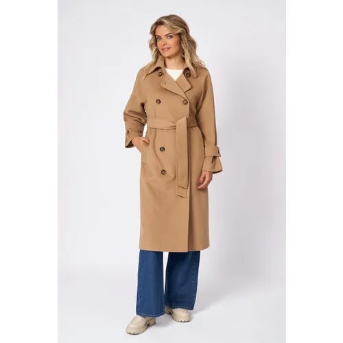 Пальто Electrastyle, размер 170-46-48, коричневый