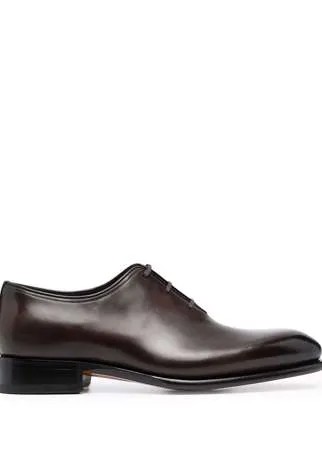 Santoni оксфорды на шнуровке