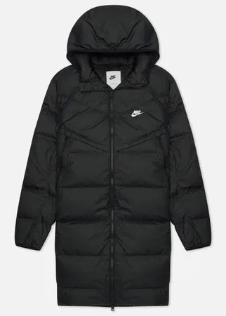 Мужской пуховик Nike Storm-Fit Windrunner, цвет чёрный, размер XL