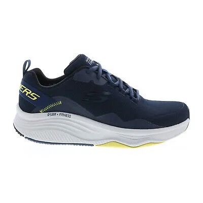 Мужские синие кроссовки Skechers Relaxed Fit DLux Fitness Roam Free