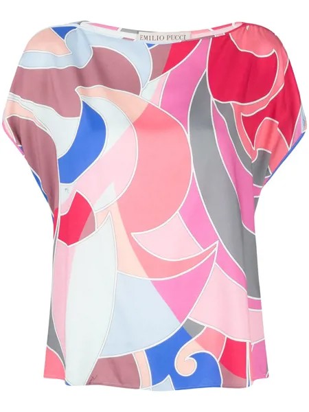 Emilio Pucci футболка с принтом Quirimbas