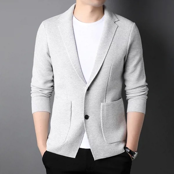 Высококачественный новый брендовый Дизайнерский Модный вязаный кардиган для мужчин свитер повседневные японские пальто куртка с графичес...