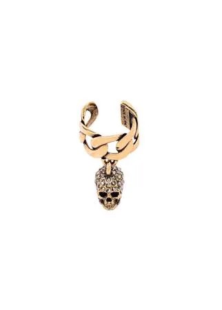 Alexander McQueen серьги с кристаллами