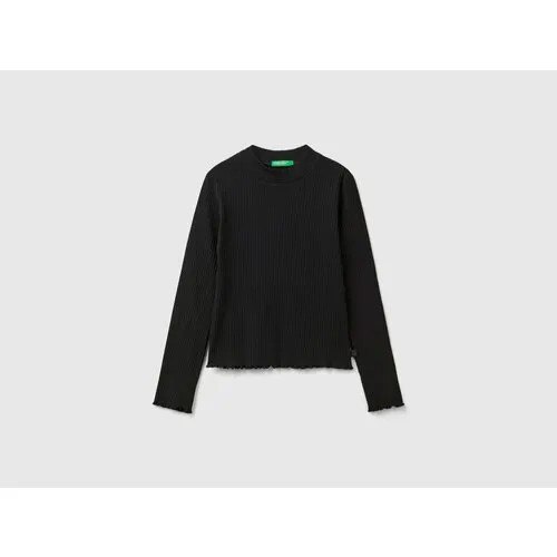 Водолазка UNITED COLORS OF BENETTON, размер 160, , чёрный