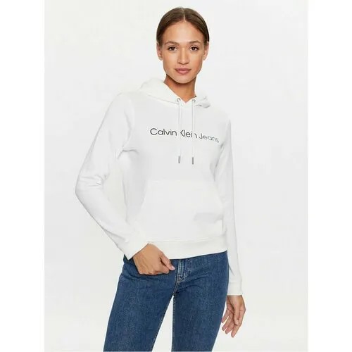 Худи Calvin Klein Jeans, размер M [INT], белый