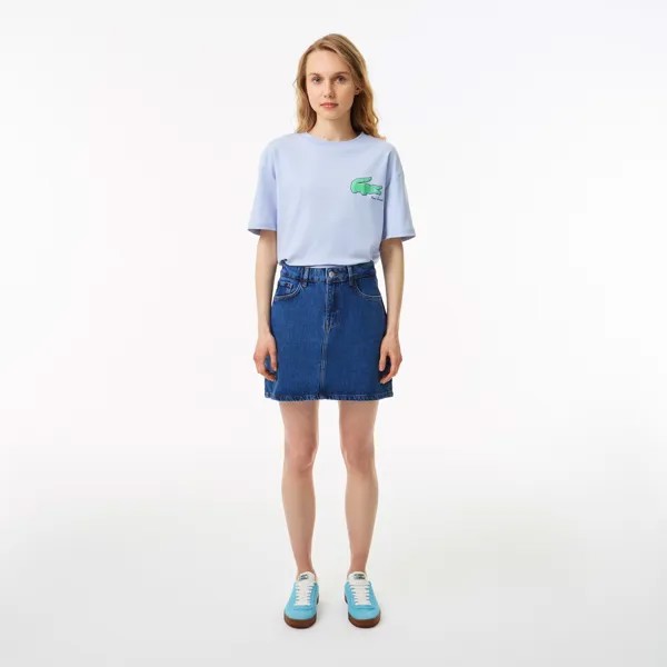 Джинсовая юбка Lacoste