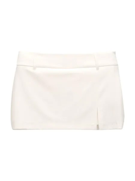 Юбка Pull&Bear, цвет Pearl White