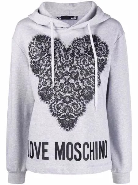 Love Moschino худи с принтом