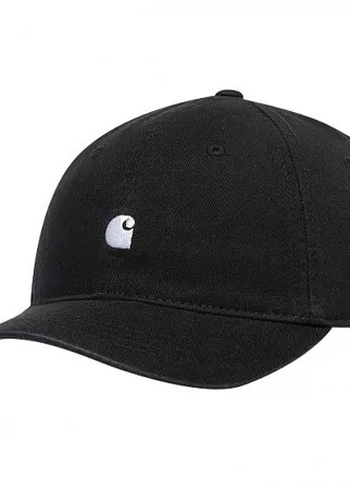 Бейсболка CARHARTT WIP Madison Logo Cap Black / White 2021