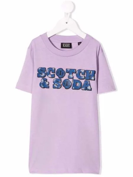 Scotch & Soda футболка с логотипом