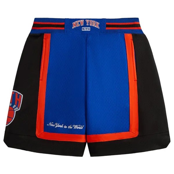 Шорты Kith And Mitchell & Ness For The New York Knicks 'Knicks Blue/Knicks Orange', разноцветный