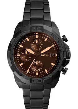 Fashion наручные  мужские часы Fossil FS5851. Коллекция Bronson Chronograph