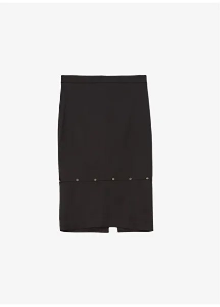 Антрацитовая женская юбка 52TUM SK01 HC SKIRT House Of Camellia, антрацитовый