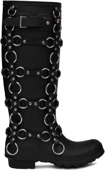 Ботинки Black Hunter Edition с брелоком Noir Kei Ninomiya