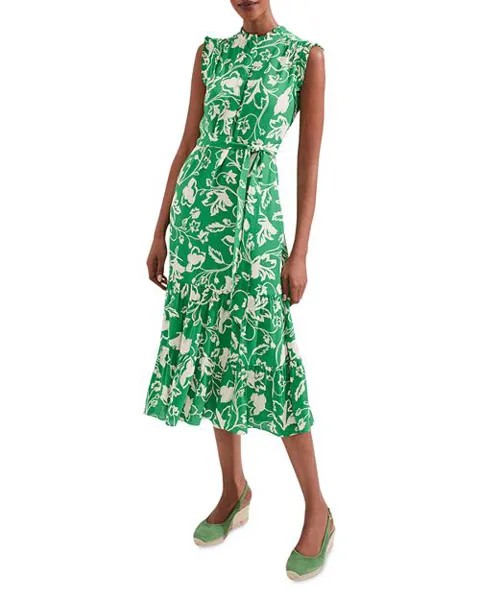 Платье Эльзы HOBBS LONDON, цвет Green