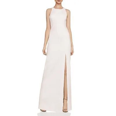 BCBGMAXAZRIA Женское вечернее платье цвета слоновой кости со шнуровкой и боковым разрезом 6 BHFO 5469