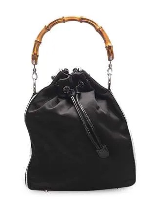 Gucci Pre-Owned сумка-ведро с бамбуковой ручкой