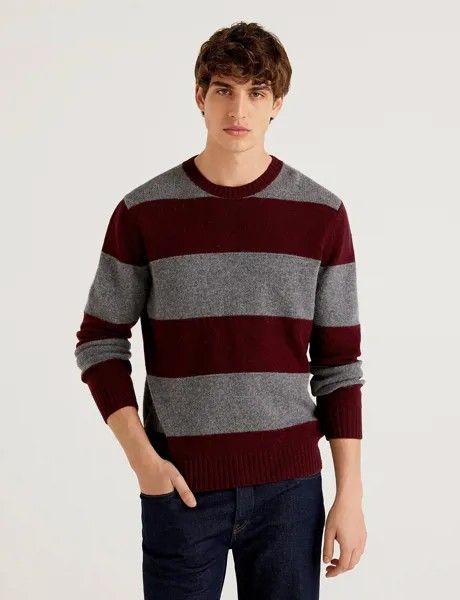 Джемпер мужской United Colors of Benetton 21A_103MK1N24 разноцветный L