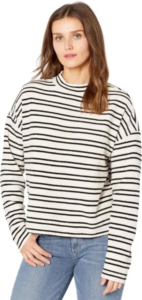 Пуловер Sanctuary Alea Striped Pullover, цвет Parchment/Black Stripe