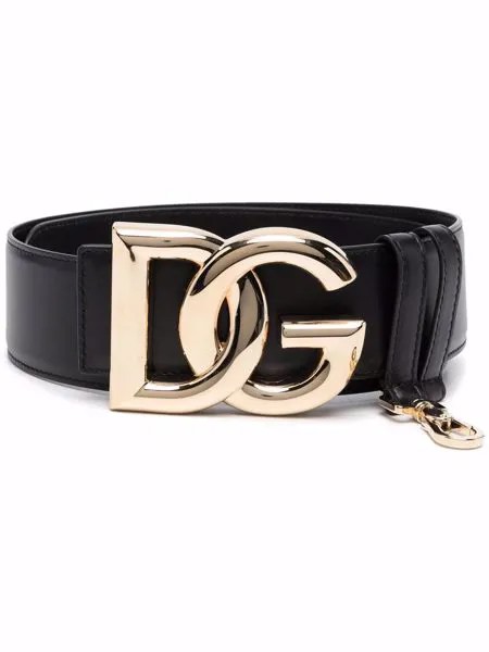 Dolce & Gabbana ремень с пряжкой-логотипом