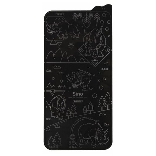 Защитное стекло 6D для iPhone 11 Pro Max REMAX Rhino GL-56 0,22 мм (черное)