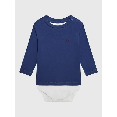 Боди TOMMY HILFIGER, размер 80 [MET], синий