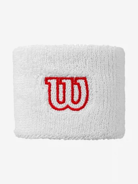 Напульсники Wilson Wristband, Белый