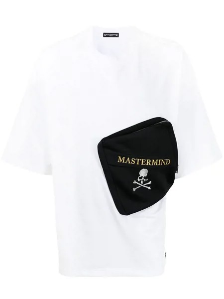 Mastermind World футболка с карманом на молнии