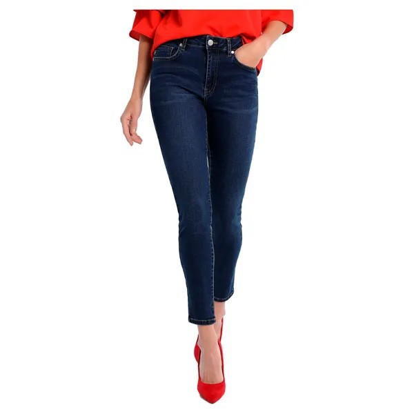 Джинсы Victorio & Lucchino Tousers Skinny 123946-3052-641-9 High Waist, синий