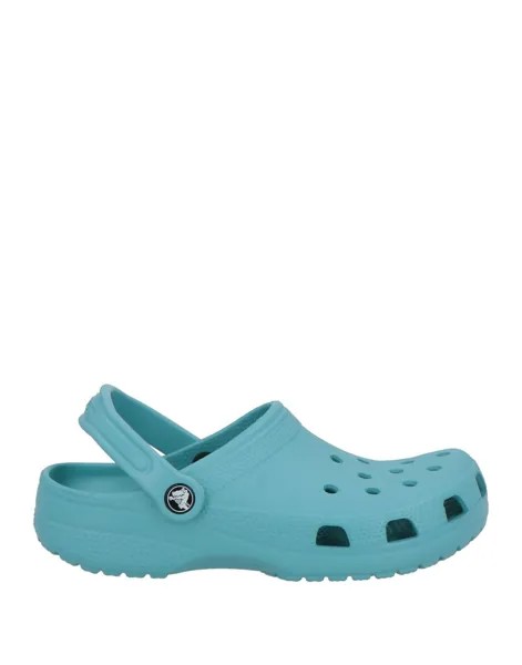 Мюли Crocs, бирюзовый