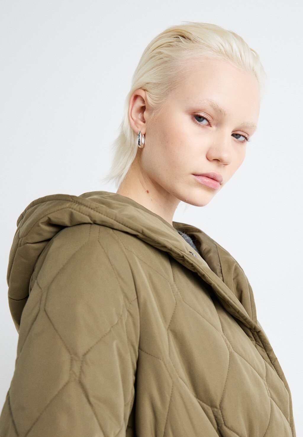 Зимнее пальто VMSASHA LONG COAT Vero Moda, темно-зеленый