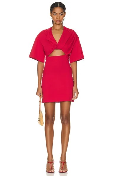 Платье Jacquemus La Robe T-Shirt Bahia, цвет Red 1