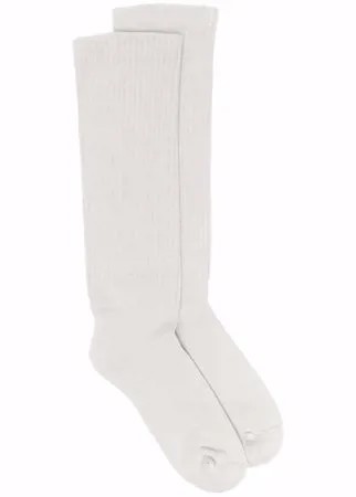 Rick Owens носки вязки интарсия с логотипом